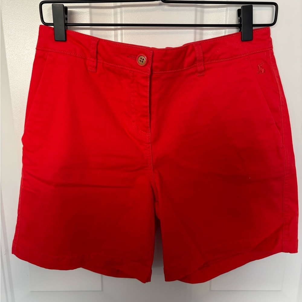 Joules Red Chino Shorts Women’s  Size 4